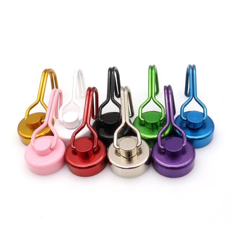 สีหลากหลาย แรง ตู้เย็น แม็กเนต Hooks มหาประสงค์ แม็กเนต แฮงเกอร์