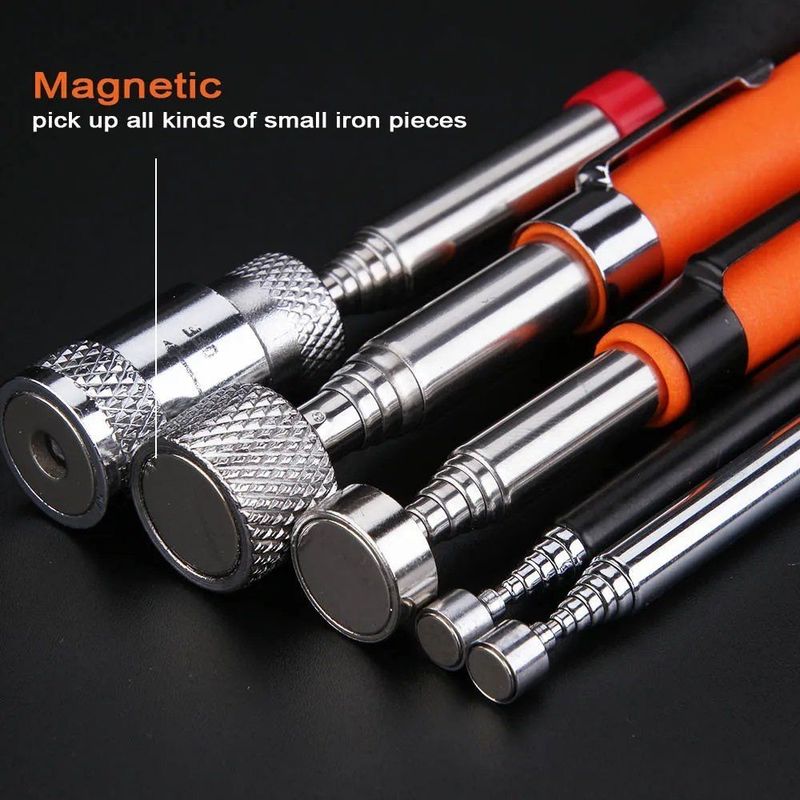 พกพา Telescopic Magnetic Magnetic Pen อุปกรณ์มือถือ ความจุในการรับ Nut Bolt กระดานสต็อปขยายได้