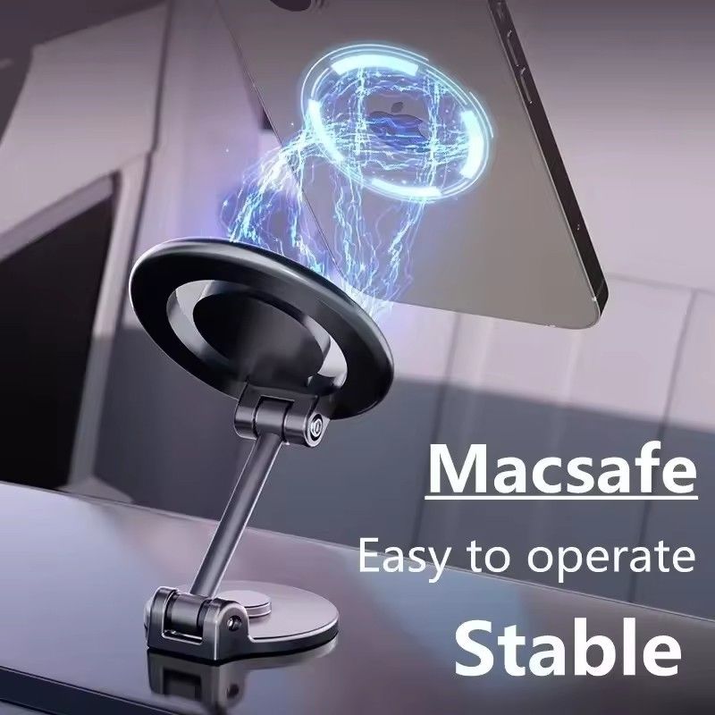 1080 มักเนตรถยนต์ถือโทรศัพท์ มักเนตรถยนต์ Bracket Mount Cell สมาร์ทโฟนสนับสนุนในรถยนต์ สําหรับ iPhone 15 14 13 12 11 Samsung
