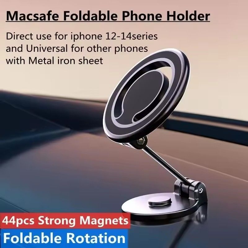 1080 มักเนตรถยนต์ถือโทรศัพท์ มักเนตรถยนต์ Bracket Mount Cell สมาร์ทโฟนสนับสนุนในรถยนต์ สําหรับ iPhone 15 14 13 12 11 Samsung